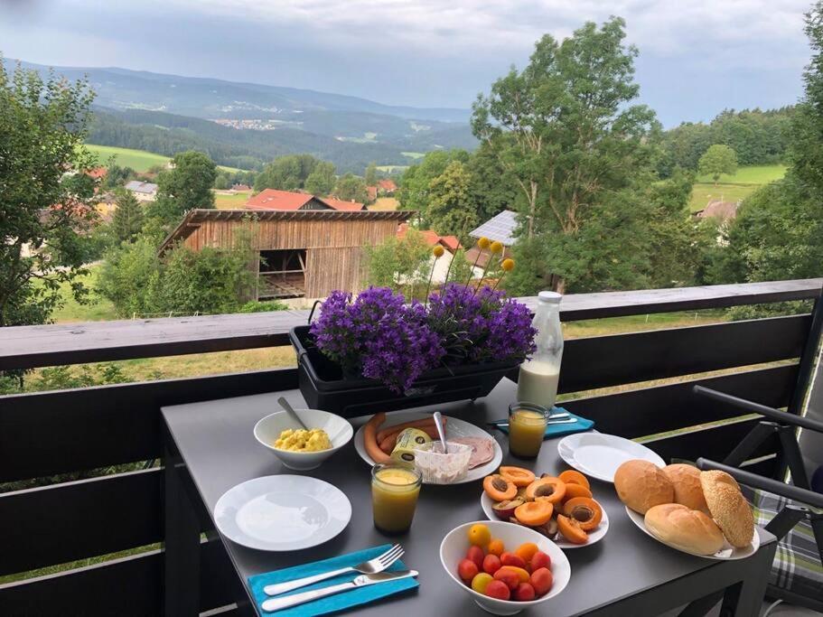 Apartment Panoramablick 2 Böbrach エクステリア 写真